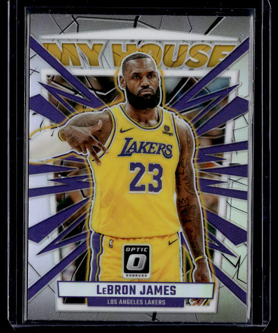 2023-24 Donruss Optic #2 LeBron James My House Holo  Krazy King Collectibles LLC   