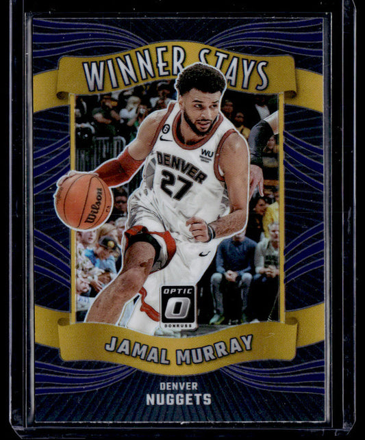 2023-24 Donruss Optic #8 Jamal Murray Winner Stays Purple  Krazy King Collectibles LLC   