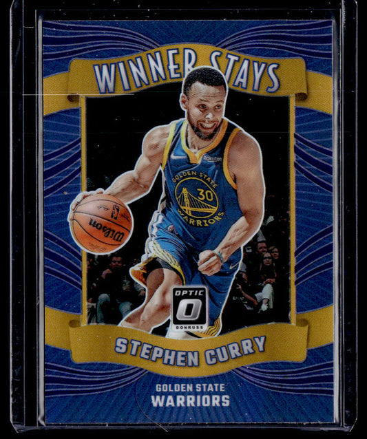 2023-24 Donruss Optic #16 Stephen Curry Winner Stays Purple  Krazy King Collectibles LLC   