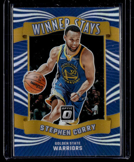 2023-24 Donruss Optic #16 Stephen Curry Winner Stays Holo  Krazy King Collectibles LLC   