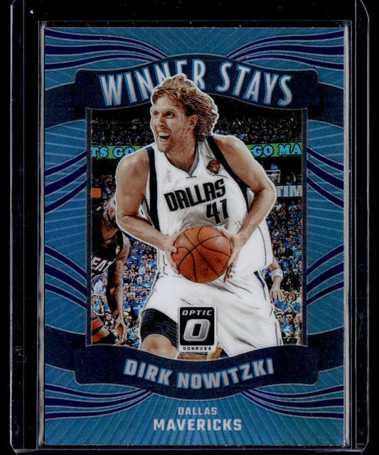 2023-24 Donruss Optic #4 Dirk Nowitzki Winner Stays Purple  Krazy King Collectibles LLC   