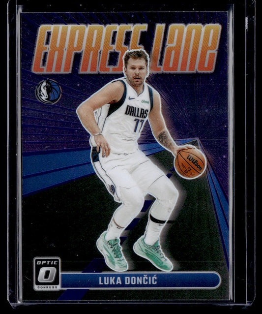 2023-24 Donruss Optic #13 Luka Doncic Express Lane Purple  Krazy King Collectibles LLC   