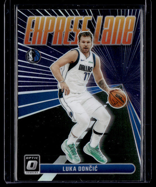 2023-24 Donruss Optic #13 Luka Doncic Express Lane Holo  Krazy King Collectibles LLC   