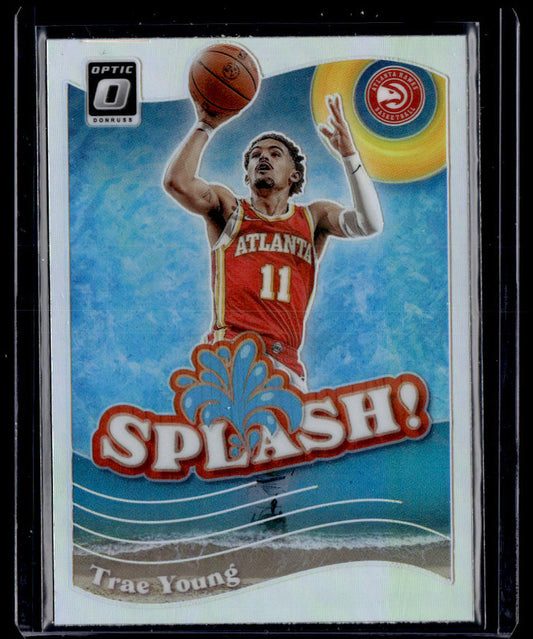 2023-24 Donruss Optic #1 Trae Young Splash Holo  Krazy King Collectibles LLC   