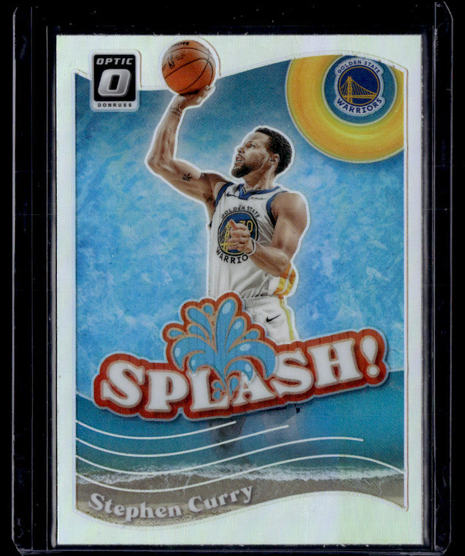 2023-24 Donruss Optic #8 Stephen Curry Splash Holo  Krazy King Collectibles LLC   