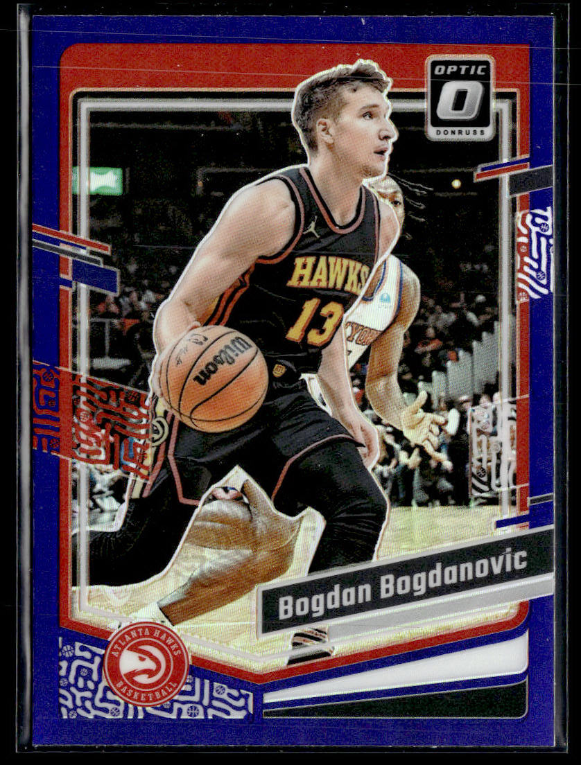 2023-24 Donruss Optic #110 Bogdan Bogdanovic Purple  Krazy King Collectibles LLC   