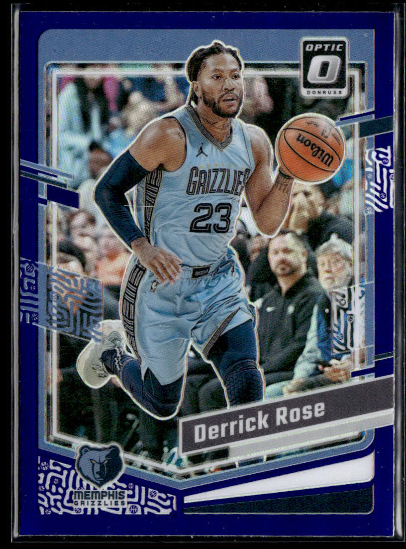 2023-24 Donruss Optic #34 Derrick Rose Purple  Krazy King Collectibles LLC   