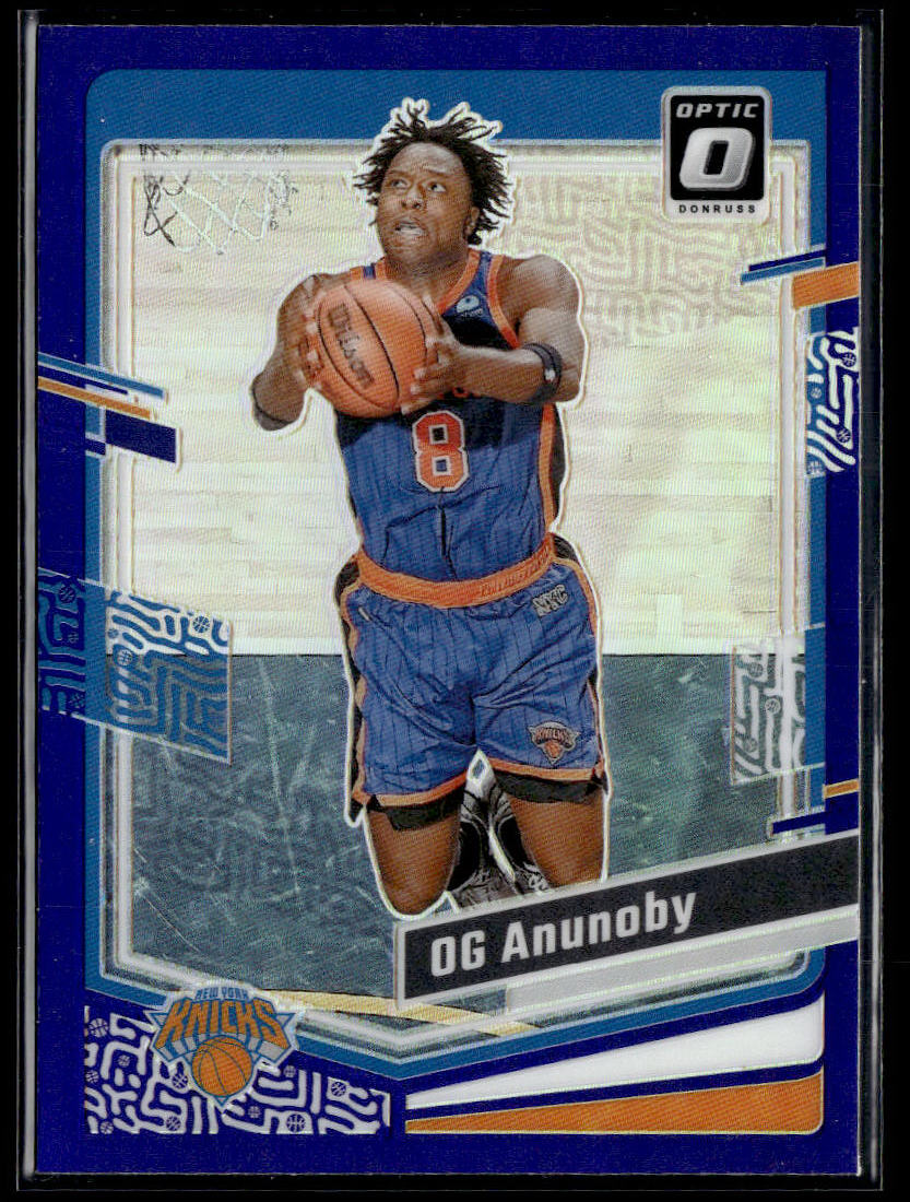 2023-24 Donruss Optic #191 OG Anunoby Purple  Krazy King Collectibles LLC   