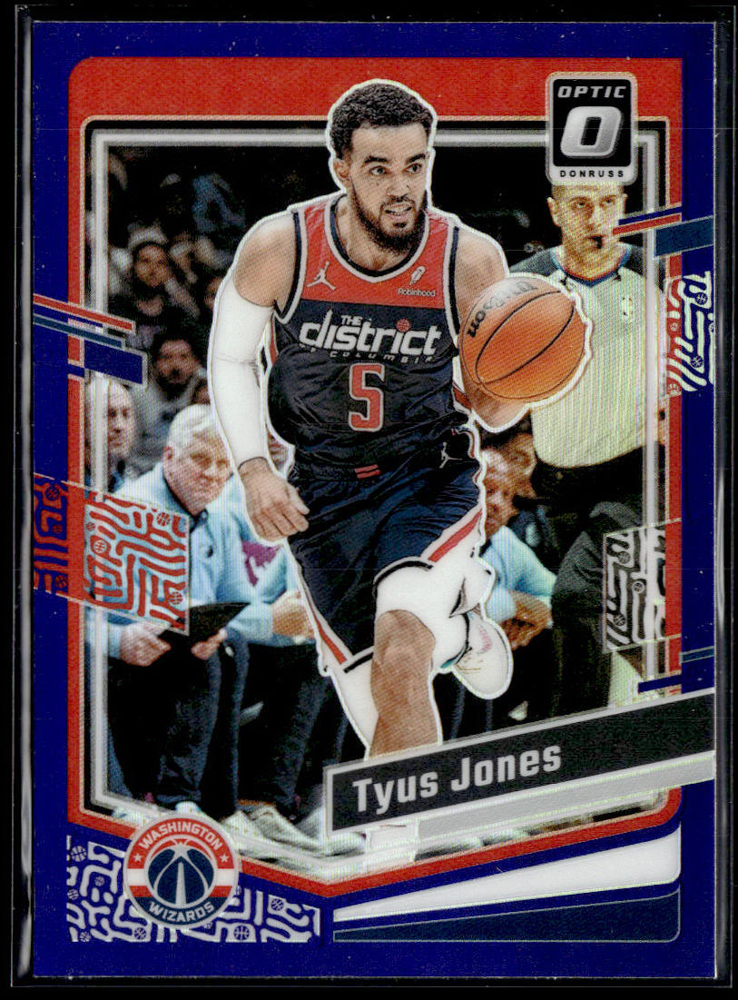 2023-24 Donruss Optic #182 Tyus Jones Purple  Krazy King Collectibles LLC   