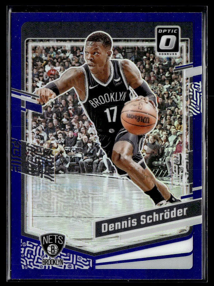 2023-24 Donruss Optic #106 Dennis Schroder Purple  Krazy King Collectibles LLC   