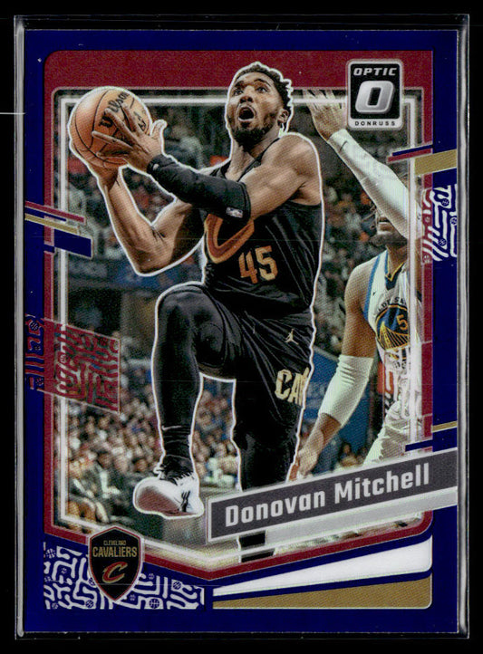 2023-24 Donruss Optic #26 Donovan Mitchell Purple  Krazy King Collectibles LLC   