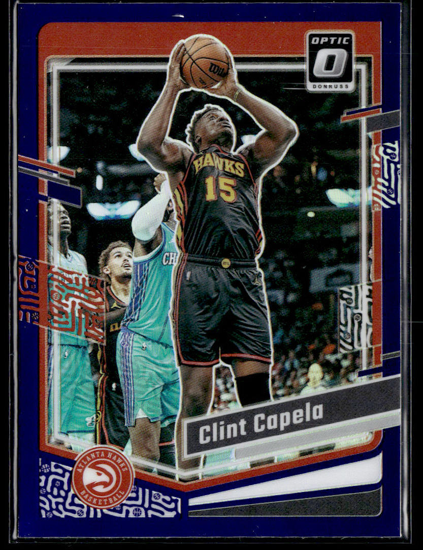 2023-24 Donruss Optic #5 Clint Capela Purple  Krazy King Collectibles LLC   