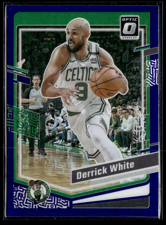 2023-24 Donruss Optic #10 Derrick White Purple  Krazy King Collectibles LLC   