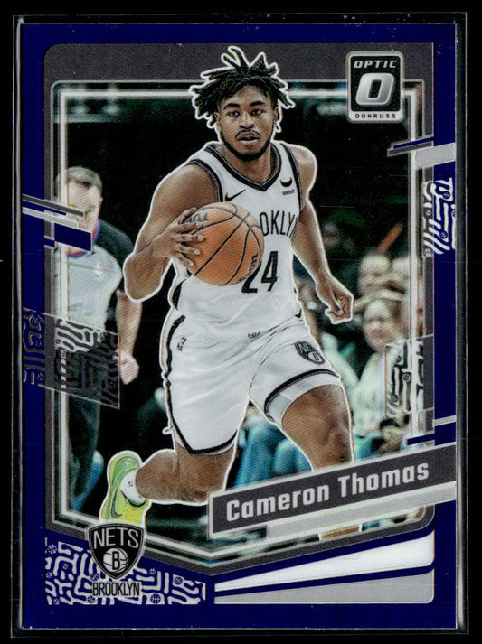 2023-24 Donruss Optic #9 Cameron Thomas Purple  Krazy King Collectibles LLC   