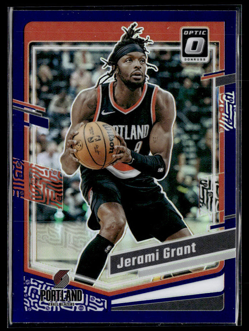 2023-24 Donruss Optic #63 Jerami Grant Purple  Krazy King Collectibles LLC   