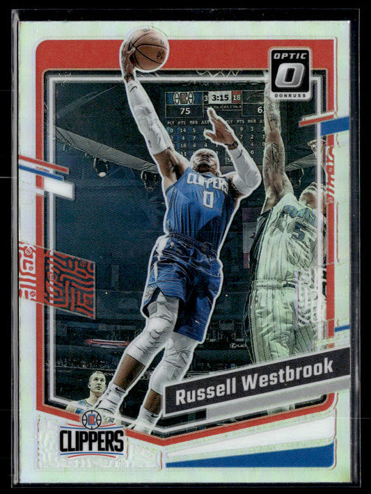 2023-24 Donruss Optic #81 Russell Westbrook Holo  Krazy King Collectibles LLC   