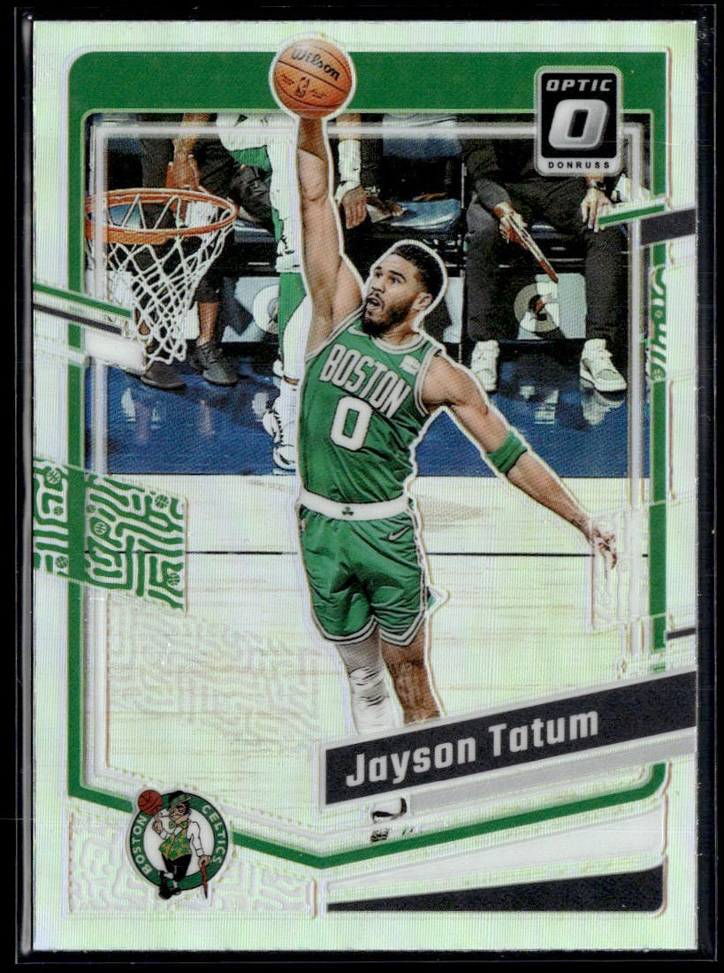 2023-24 Donruss Optic #140 Jayson Tatum Holo  Krazy King Collectibles LLC   