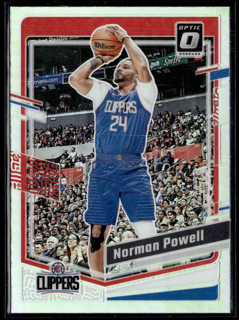 2023-24 Donruss Optic #161 Norman Powell Holo  Krazy King Collectibles LLC   