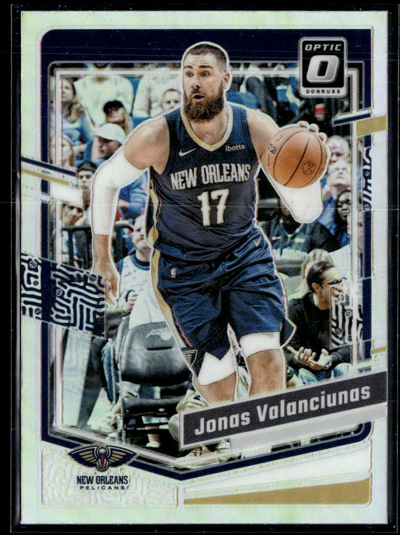 2023-24 Donruss Optic #116 Jonas Valanciunas Holo  Krazy King Collectibles LLC   