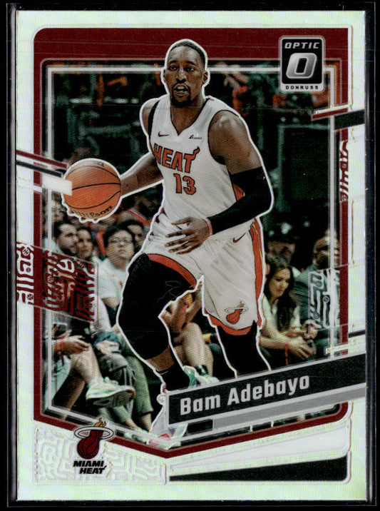 2023-24 Donruss Optic #13 Bam Adebayo Holo  Krazy King Collectibles LLC   