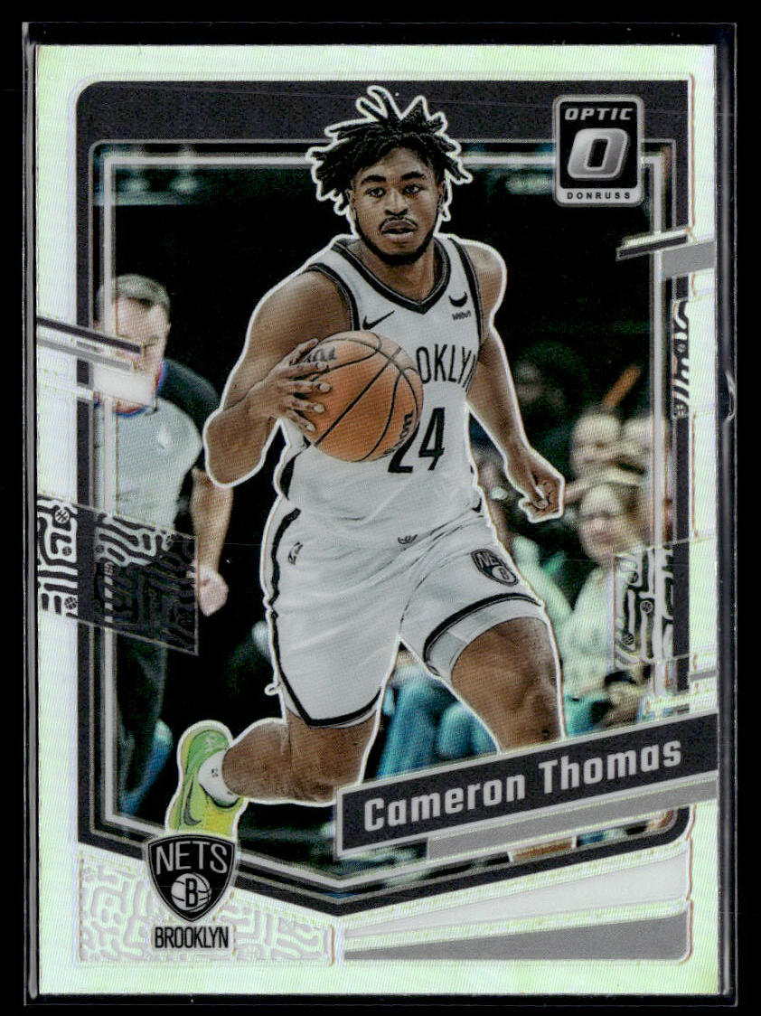 2023-24 Donruss Optic #9 Cameron Thomas Holo  Krazy King Collectibles LLC   