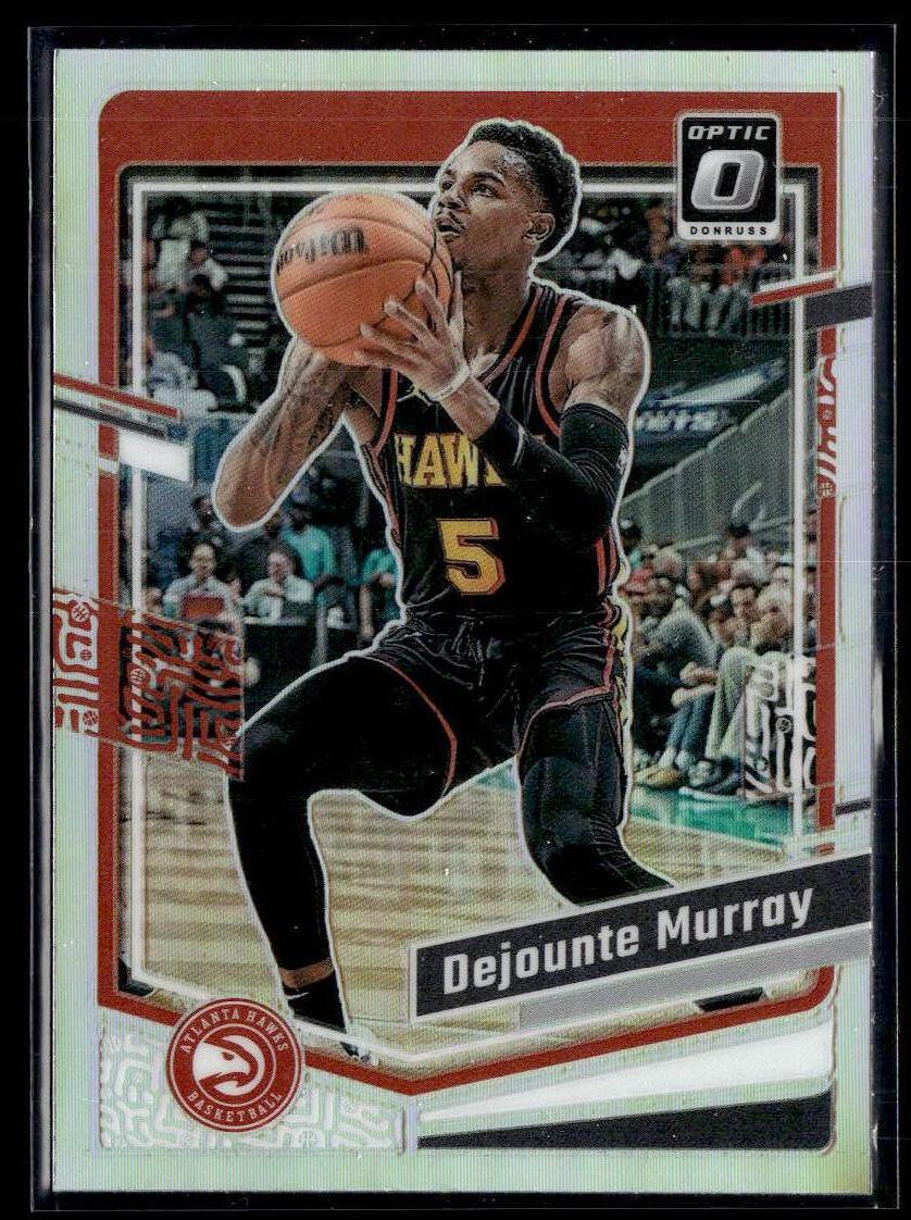 2023-24 Donruss Optic #14 Dejounte Murray Holo  Krazy King Collectibles LLC   