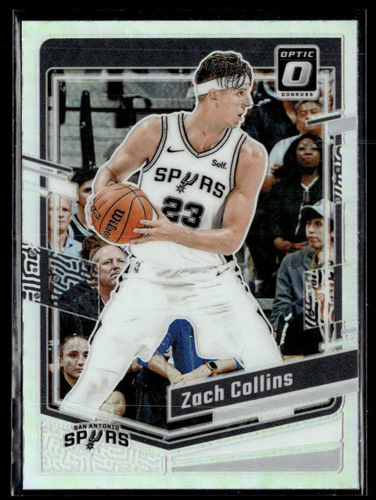 2023-24 Donruss Optic #129 Zach Collins Holo  Krazy King Collectibles LLC   