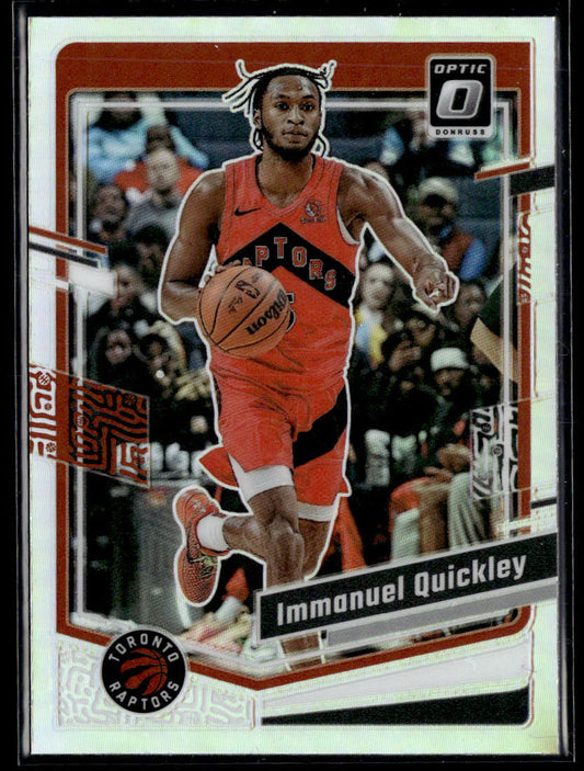 2023-24 Donruss Optic #83 Immanuel Quickley Holo  Krazy King Collectibles LLC   