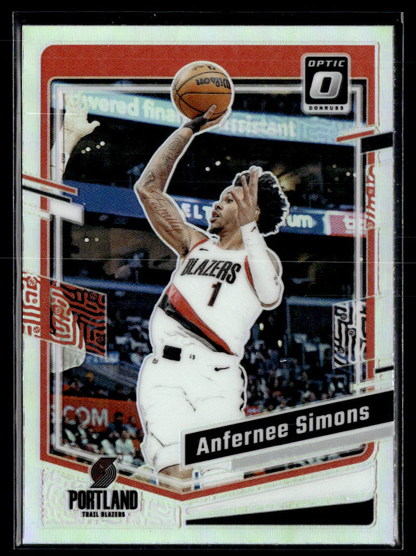 2023-24 Donruss Optic #153 Anfernee Simons Holo  Krazy King Collectibles LLC   