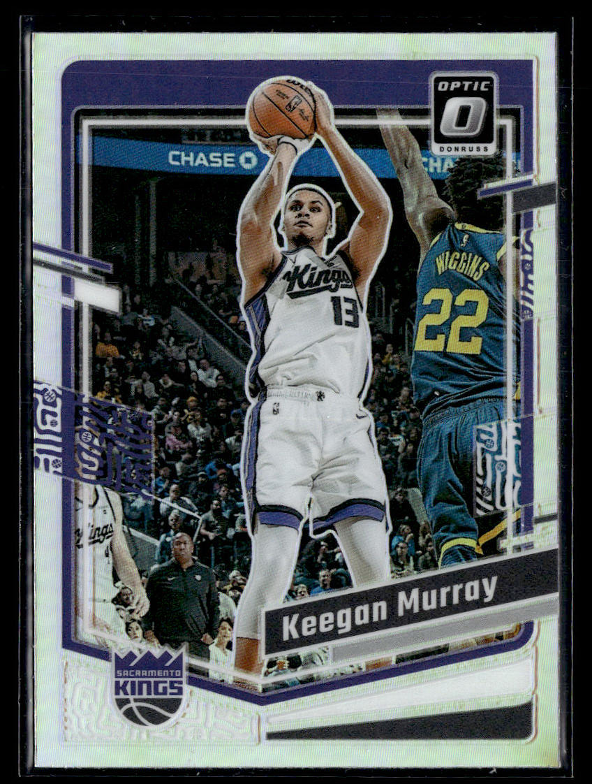 2023-24 Donruss Optic #97 Keegan Murray Holo  Krazy King Collectibles LLC   