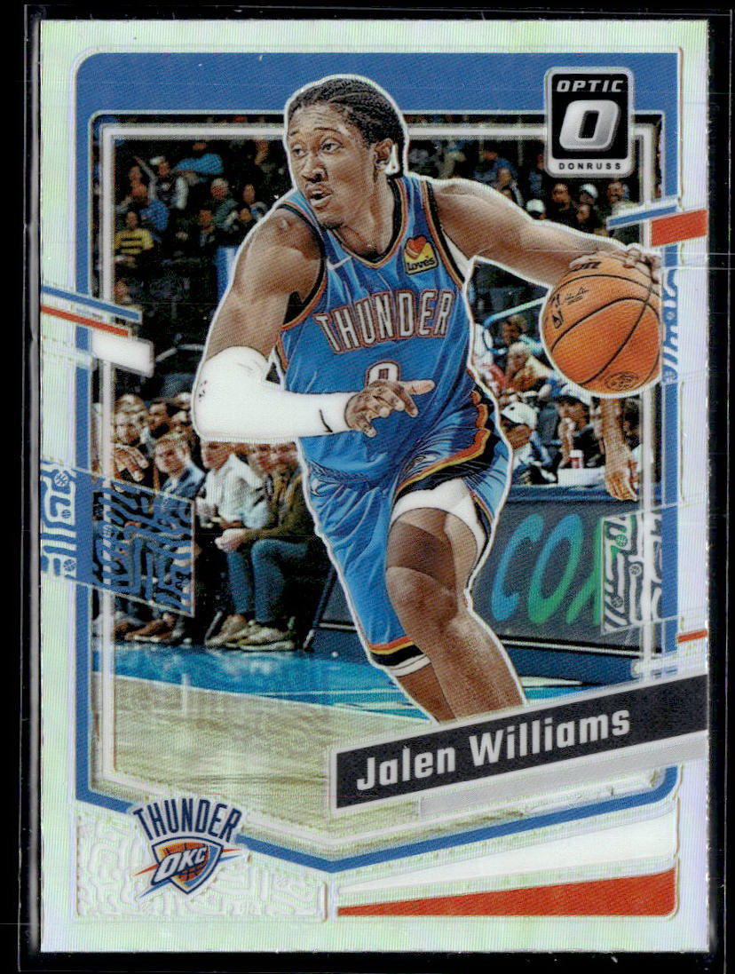 2023-24 Donruss Optic #188 Jalen Williams Holo  Krazy King Collectibles LLC   