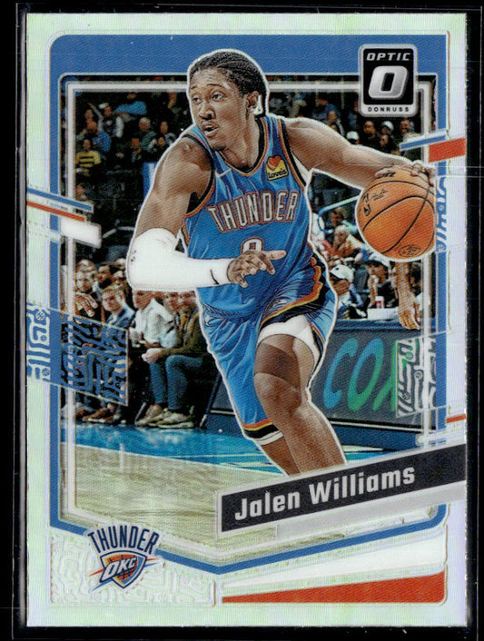 2023-24 Donruss Optic #188 Jalen Williams Holo  Krazy King Collectibles LLC   