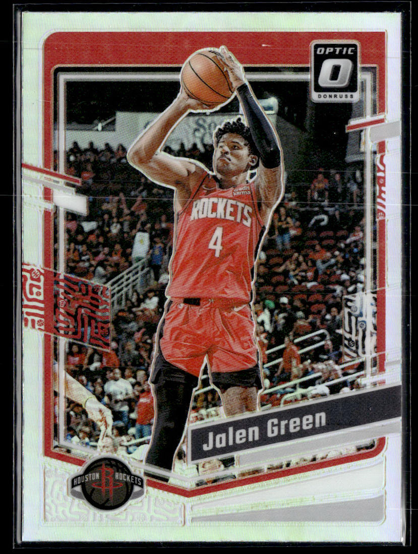 2023-24 Donruss Optic #151 Jalen Green Holo  Krazy King Collectibles LLC   