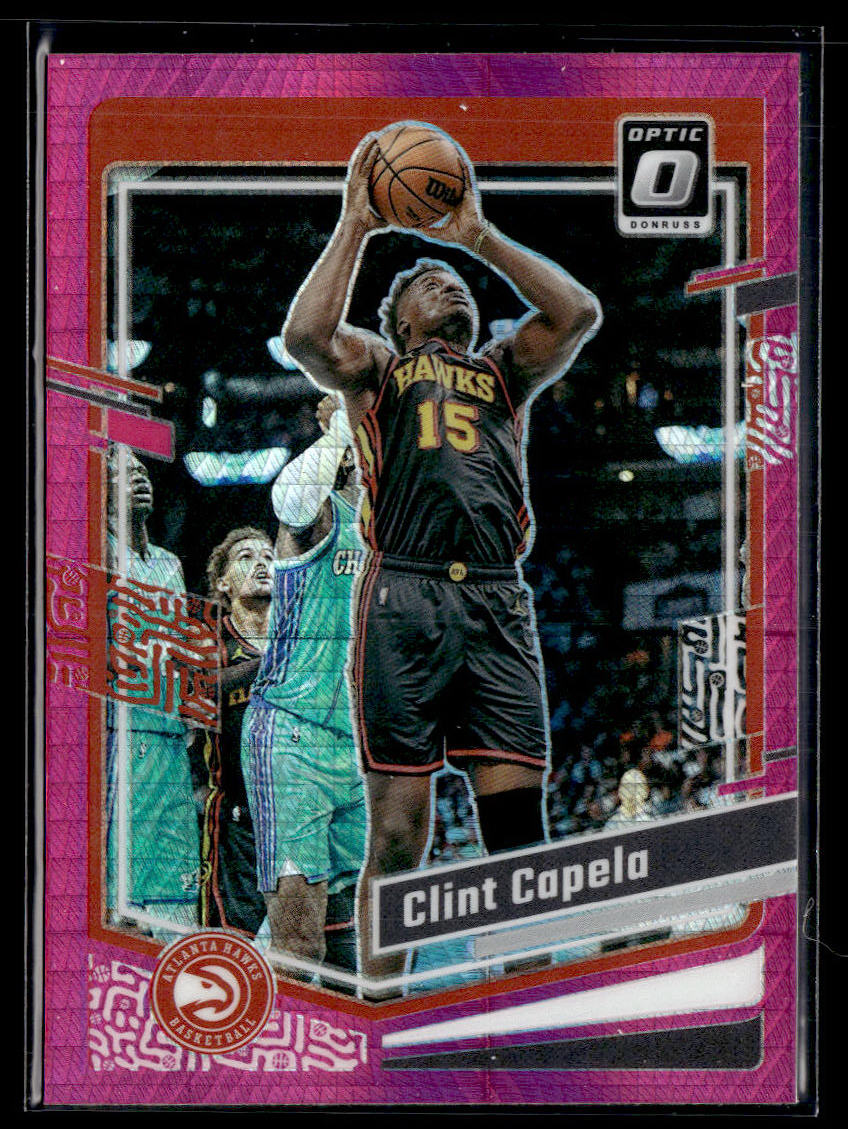 2023-24 Donruss Optic #5 Clint Capela Hyper Pink  Krazy King Collectibles LLC   