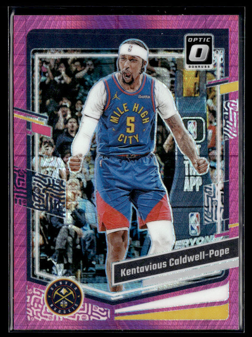 2023-24 Donruss Optic #121 Kentavious Caldwell-Pope Hyper Pink  Krazy King Collectibles LLC   