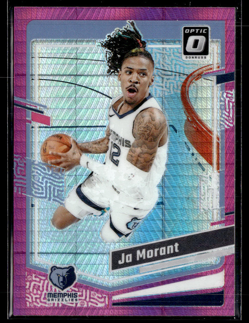 2023-24 Donruss Optic #190 Ja Morant Hyper Pink  Krazy King Collectibles LLC   