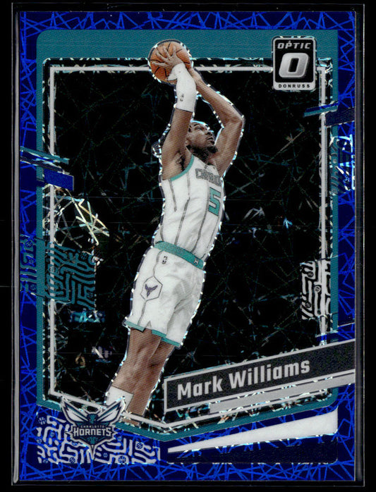 2023-24 Donruss Optic #175 Mark Williams Blue Velocity  Krazy King Collectibles LLC   