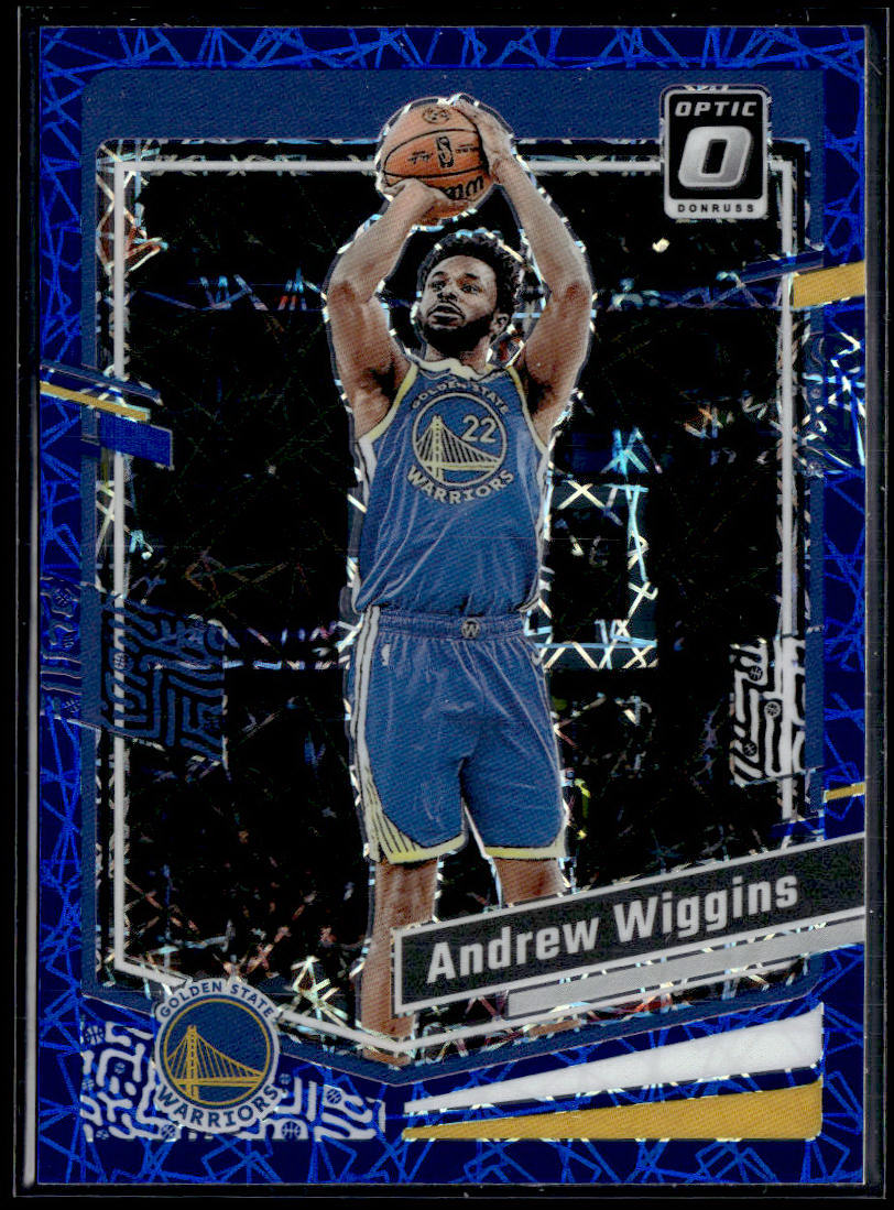 2023-24 Donruss Optic #200 Andrew Wiggins Blue Velocity  Krazy King Collectibles LLC   