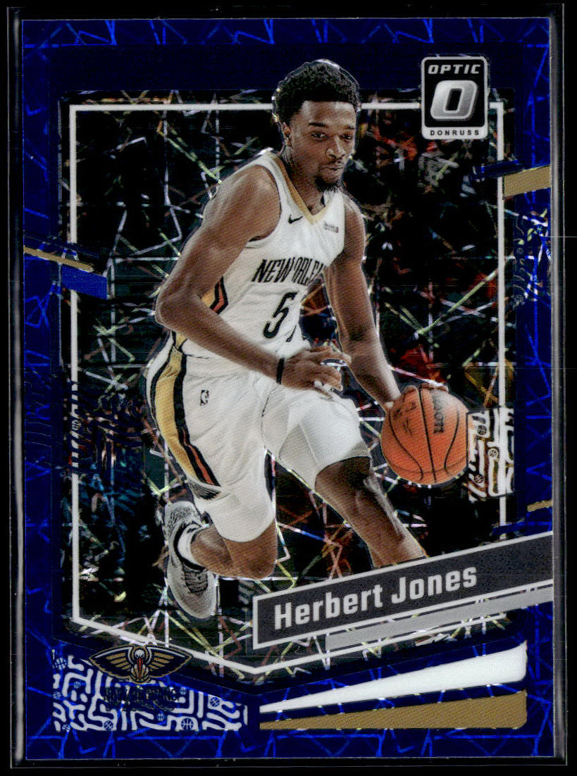 2023-24 Donruss Optic #73 Herbert Jones Blue Velocity  Krazy King Collectibles LLC   