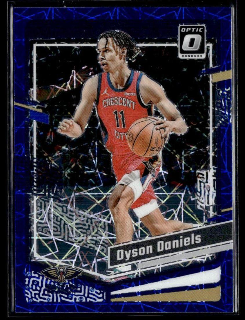 2023-24 Donruss Optic #186 Dyson Daniels Blue Velocity  Krazy King Collectibles LLC   