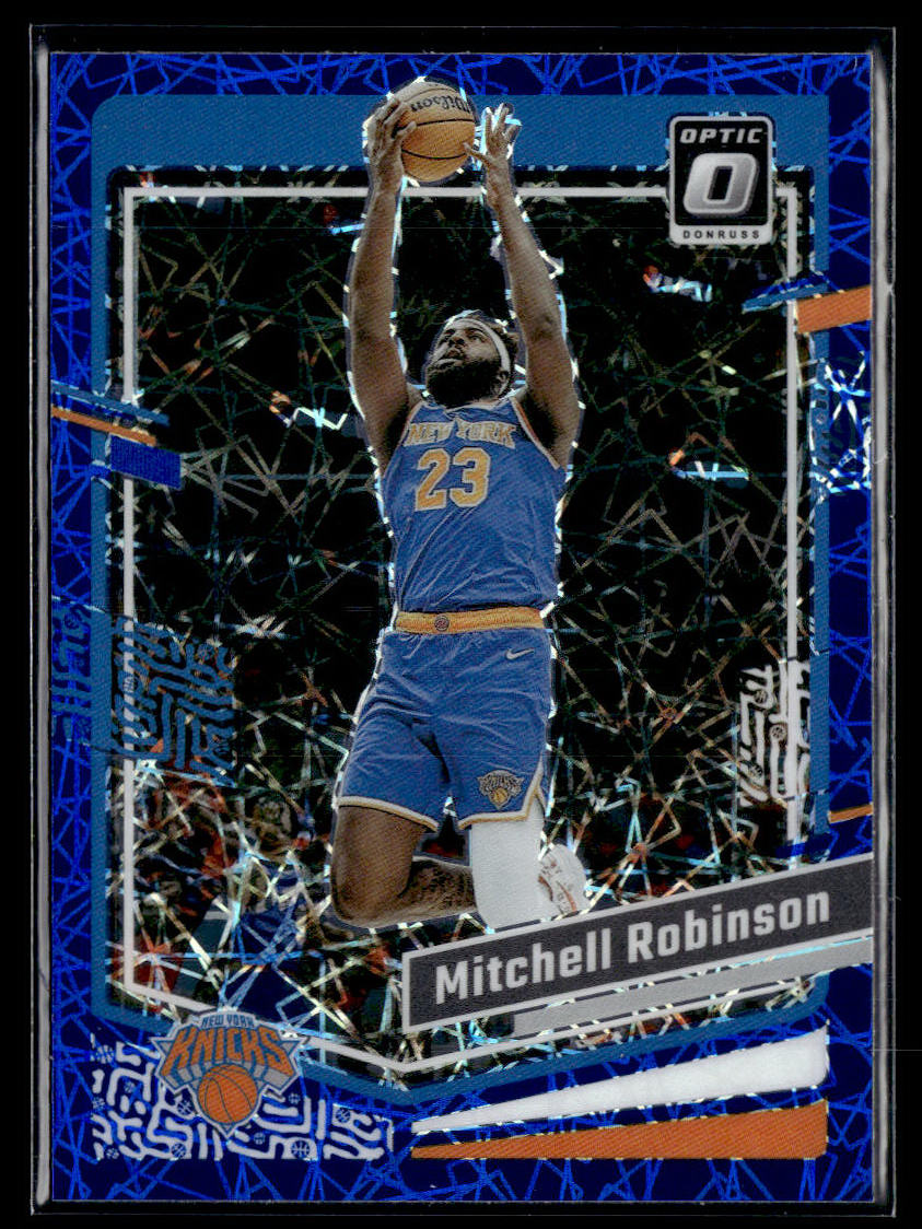 2023-24 Donruss Optic #2 Mitchell Robinson Blue Velocity  Krazy King Collectibles LLC   