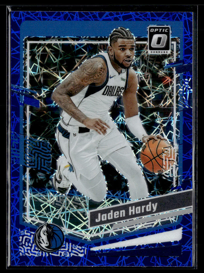 2023-24 Donruss Optic #55 Jaden Hardy Blue Velocity  Krazy King Collectibles LLC   