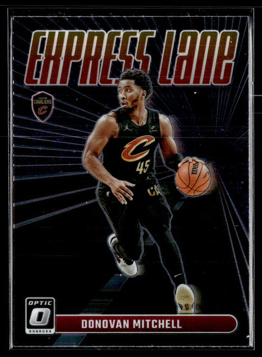 2023-24 Donruss Optic #19 Donovan Mitchell Express Lane  Krazy King Collectibles LLC   