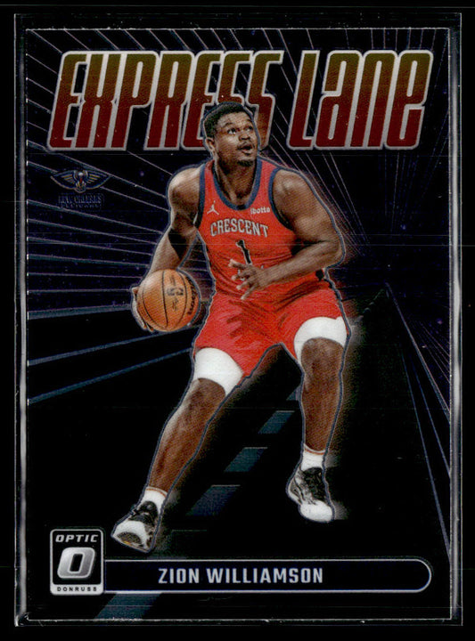 2023-24 Donruss Optic #11 Zion Williamson Express Lane  Krazy King Collectibles LLC   