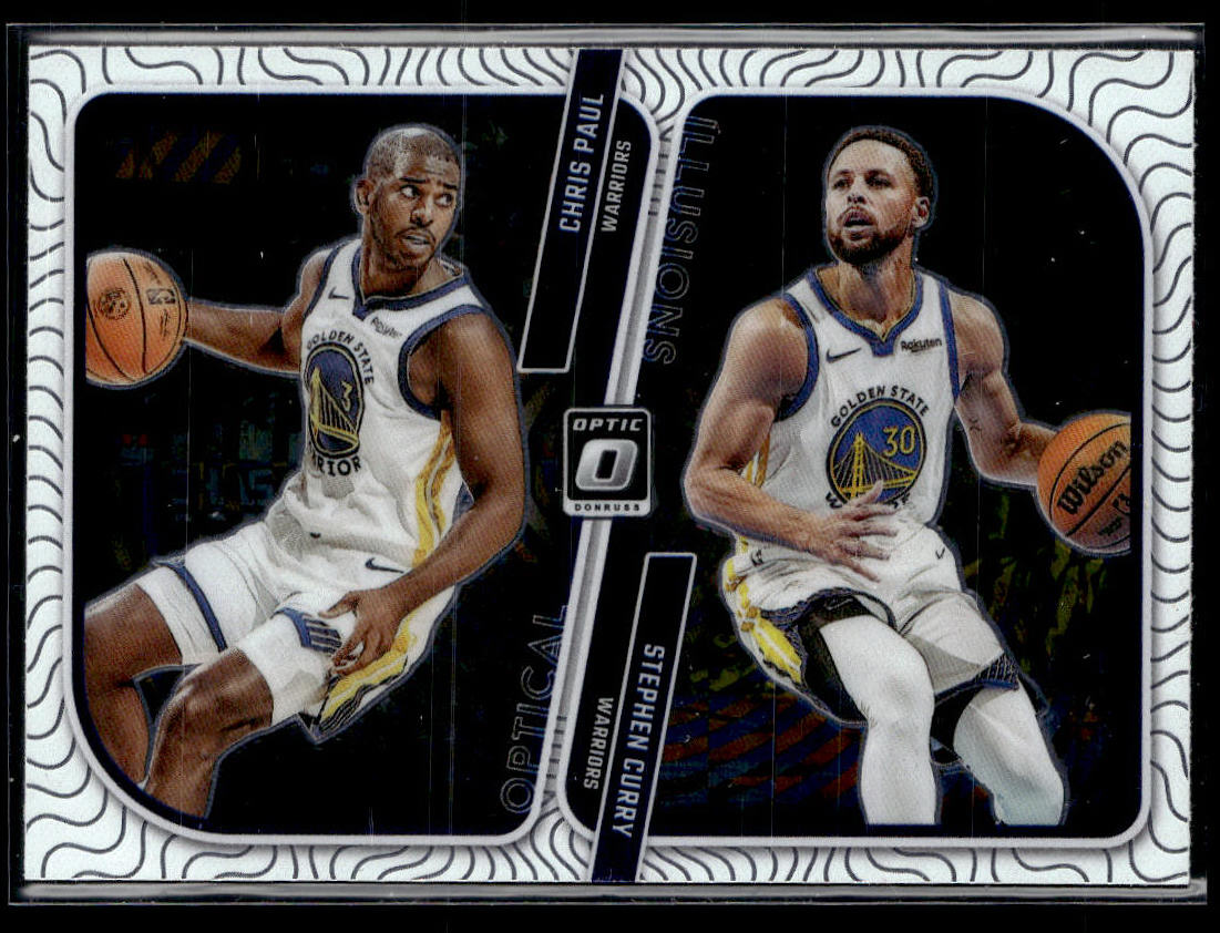 2023-24 Donruss Optic #5 Chris Paul / Stephen Curry Optical Illusions  Krazy King Collectibles LLC   