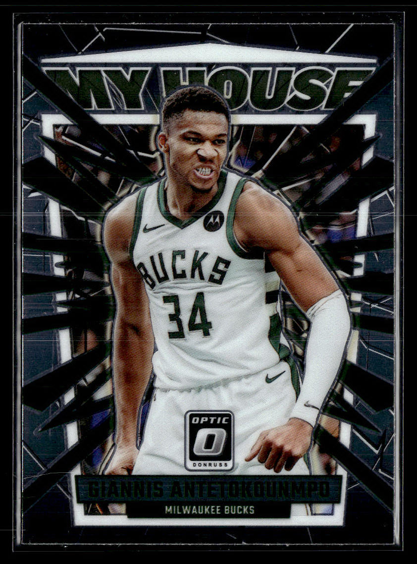 2023-24 Donruss Optic #11 Giannis Antetokounmpo My House  Krazy King Collectibles LLC   