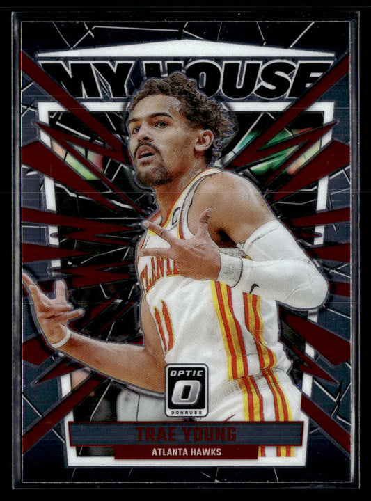 2023-24 Donruss Optic #8 Trae Young My House  Krazy King Collectibles LLC   