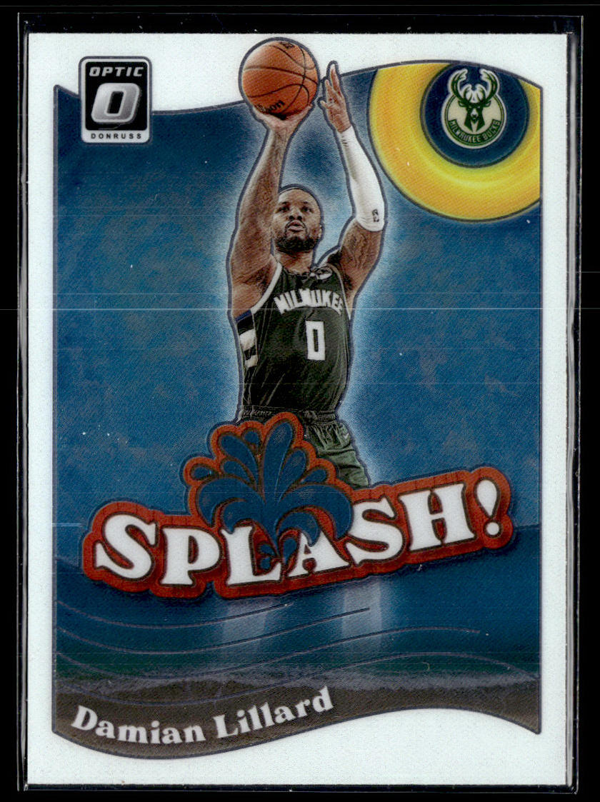 2023-24 Donruss Optic #4 Damian Lillard Splash  Krazy King Collectibles LLC   