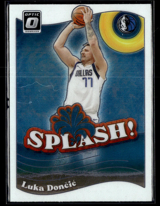 2023-24 Donruss Optic #5 Luka Doncic Splash  Krazy King Collectibles LLC   