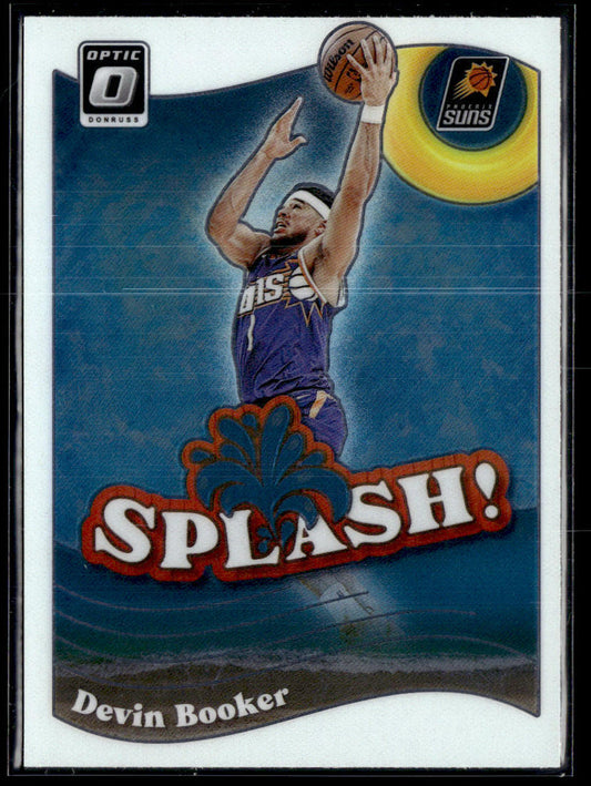 2023-24 Donruss Optic #2 Devin Booker Splash  Krazy King Collectibles LLC   